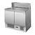 RedFox 2-door pizza table 5x 1/6GN, generator at the bottom