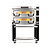 Pizza Master 2-chamber electric pizza oven, 13.4 kW, 1125x905x(h)1825 mm