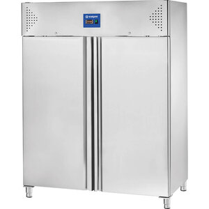 Stalgast Refrigeration cabinet 2-door, 1300 L, stainless steel, 2 °C to 8 °C Stalgast Refrigeration cabinet 2-door, 1300 L, stainless steel, 2 °C to 8 °C