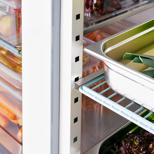 Stalgast 2-door refrigerated cabinet, 1300 L, stainless steel, 2 °C to 8 °C Stalgast 2-door refrigerated cabinet, 1300 L, stainless steel, 2 °C to 8 °C