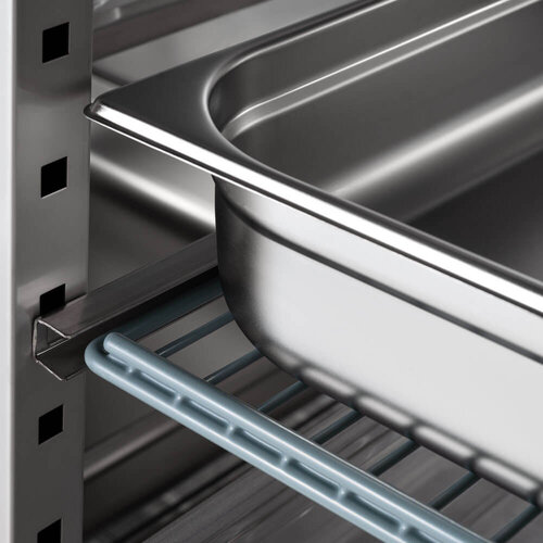 Stalgast 2-door refrigerated cabinet, 1300 L, stainless steel, 2 °C to 8 °C Stalgast 2-door refrigerated cabinet, 1300 L, stainless steel, 2 °C to 8 °C