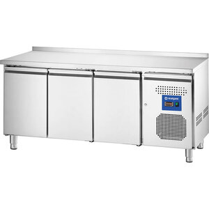 Stalgast 3-door refrigerated table with sink from 0 to 8°C. side unit