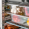 Stalgast 3-door refrigerated table with sink from 0 to 8°C. side unit