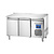 Stalgast Refrigerated table 2-door with sink from -2 to 8°C. side unit
