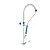 Monolith Wall-mounted tabletop tap with sprayer and spout, blue