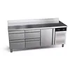 Fagor Refrigerated table with 4 drawers from 0 to 8 °C, 428 l, 1792x700x(h)850mm, side unit