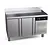 Fagor Refrigerated table with 2 doors from 0 to 8 °C, 274l, 1342x700x(h)850mm, side unit