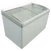 XXL Select Freezer for ice cream and frozen food 359L with glass lid, from -18°C