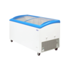 XXL Select 511L ice cream and frozen food freezer with glass lid, from -18°C