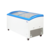 XXL Select 511L ice cream and frozen food freezer with glass lid, from -18°C