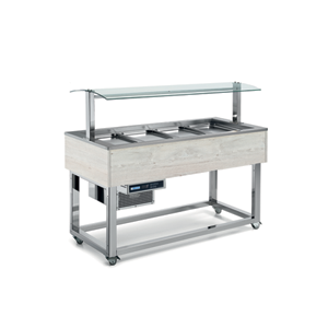 RedFox Refrigerated display case 3x GN 1/1 RedFox Refrigerated display case 3x GN 1/1