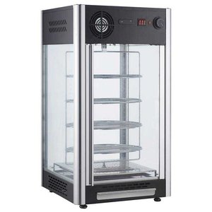 Saro Countertop Pizza Heating Display 108 L, 4-Level, 1,20 kW, from 30 to 90 °C, Silver Saro Countertop Pizza Heating Display 108 L, 4-Level, 1,20 kW, from 30 to 90 °C, Silver