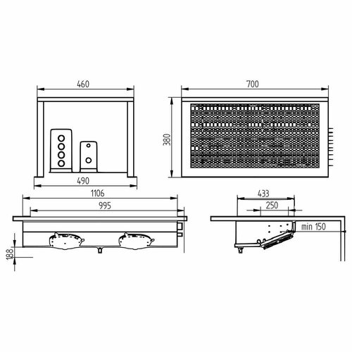Diamond Agregat chłodniczy od -5 do 5°C , 1.23 kW Diamond Agregat chłodniczy od -5 do 5°C , 1.23 kW