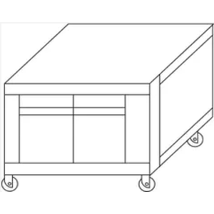 Moretti Forni Podstawa stalowa z komorą rozrostu, H - 1000 mm, MORETTI FORNI Moretti Forni Podstawa stalowa z komorą rozrostu, H - 1000 mm, MORETTI FORNI