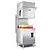 Asber Hood type dishwasher 500x500 mm with dispensers and drain pump