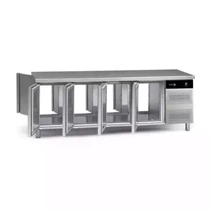 Fagor Stół chłodniczy ośmiodrzwiowy przelotowy 2242x768x(h)850 mm Fagor Stół chłodniczy ośmiodrzwiowy przelotowy 2242x768x(h)850 mm