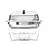 Hendi Pasta warmer GN 1/1 with removable full cover, set of 4