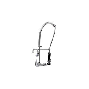 XXLselect Bateria zlewozmywakowa ścienna jednouchwytowa ze spryskiwaczem, mieszaczem i wylewką 320 mm XXLselect Bateria zlewozmywakowa ścienna jednouchwytowa ze spryskiwaczem, mieszaczem i wylewką 320 mm