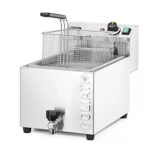 Hendi Electric fryer, 2-chamber, countertop, 10L, 10.2 kW Hendi Electric fryer, 2-chamber, countertop, 10L, 10.2 kW