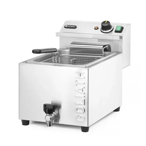 Hendi Electric fryer, 2-chamber, countertop, 10L, 10.2 kW Hendi Electric fryer, 2-chamber, countertop, 10L, 10.2 kW