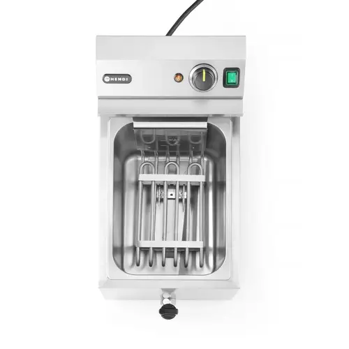 Hendi Electric fryer, 2-chamber, countertop, 10L, 10.2 kW Hendi Electric fryer, 2-chamber, countertop, 10L, 10.2 kW