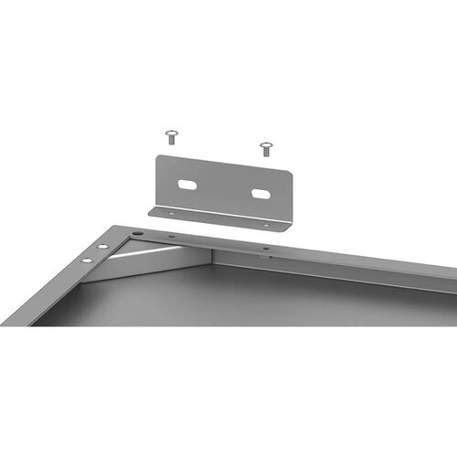Stalgast Okap przyścienny skrzyniowy skręcany z łapaczami, bez oświetlenia 1010x1000x400 mm