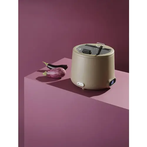 Hendi Kociołek 8L na zupę 0,5 kW, ø366x(h)325mm, zielony - Copy