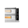 Moretti Forni Piec 2-komorowy do pizzy, elektryczny 12 kW, sterowanie elektroniczne, 990x1060x660 mm, 8xØ300 mm, MORETTI FORNI