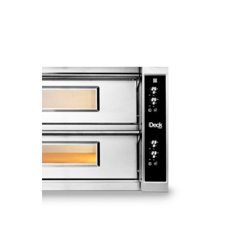 Moretti Forni Piec 2-komorowy do pizzy, elektryczny 12 kW, sterowanie elektroniczne, 990x1060x660 mm, 8xØ300 mm, MORETTI FORNI