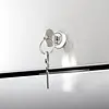 Polar Refrigeration  2-door glass freezer cabinet, 1400L, from -22 to -10 °C, silver