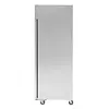 Polar Refrigeration  2-door glass freezer cabinet, 1400L, from -22 to -10 °C, silver
