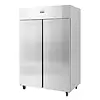 Polar Refrigeration  Szafa mroźnicza 2-drzwiowa przeszklona , 1400L, od -22 do -10 °C, srebrna