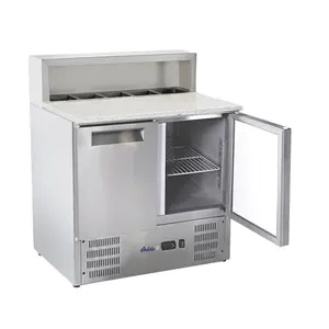 Arktic Stół chłodniczy z nadstawą i blatem granitowym