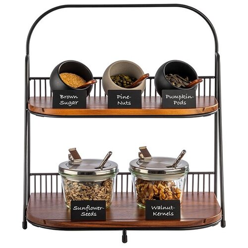 APS 2-tier buffet stand 35.5 x 21 cm - Copy
