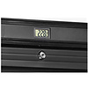 Diamond Glass refrigerated cabinet 380L, 2°C to 12°C, black