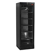 Diamond Glass refrigerated cabinet 380L, 2°C to 12°C, black
