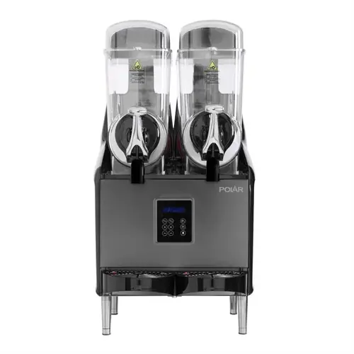 Polar Refrigeration  Granitor 2x 12L for making slushies, low-sugar drinks and frozen alcoholic cocktails Polar Refrigeration  Granitor 2x 12L for making slushies, low-sugar drinks and frozen alcoholic cocktails