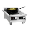 Bartscher Induction cooker with 2 heating zones, 10 kW, adjustable Bartscher Induction cooker with 2 heating zones, 10 kW, adjustable