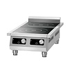 Bartscher Induction cooker with 2 heating zones, 10 kW, adjustable Bartscher Induction cooker with 2 heating zones, 10 kW, adjustable