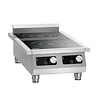Bartscher Induction cooker with 2 heating zones, 10 kW, adjustable Bartscher Induction cooker with 2 heating zones, 10 kW, adjustable
