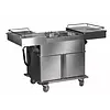 Lozamet Electric bain-marie 2x1/1 GN, mobile, 1.4kW