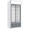 Diverso Refrigerated cabinet 2-door glass 783L, 1°C to 9°C