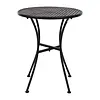 Bolero Stolik ogrodowy czarny | 60x60x(H)71cm | Bolero
