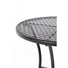 Bolero Stolik ogrodowy czarny | 60x60x(H)71cm | Bolero
