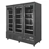 Polar Refrigeration  Refrigerated cabinet 3-door glass 1156L, -18°C to -22°C, gray | Polar