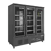 Polar Refrigeration  Refrigerated cabinet 3-door glass 1156L, -18°C to -22°C, gray | Polar