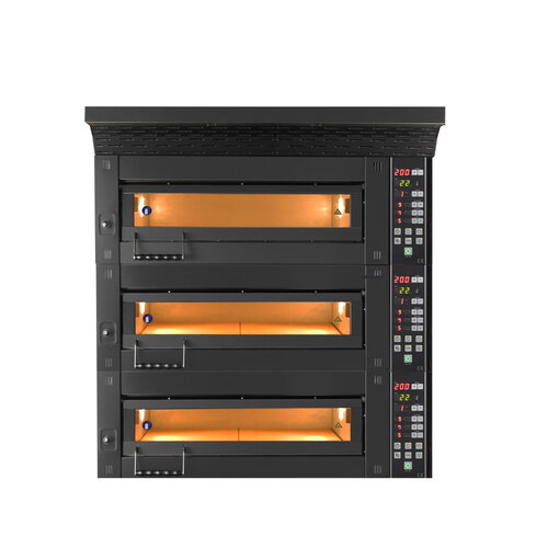 Resto Quality 3-chamber modular bakery oven 25 kW Resto Quality 3-chamber modular bakery oven 25 kW