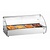 Bartscher OUTLET - Nablatowa witryna grzewcza 4 x 1/3 GN, 46 L, 0,50 kW, od 30 do 90 °C, z szybą giętą, srebrna