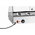 Bartscher OUTLET - Nablatowa witryna grzewcza 4 x 1/3 GN, 46 L, 0,50 kW, od 30 do 90 °C, z szybą giętą, srebrna