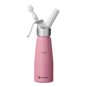 Hendi Whipped Cream Dispenser 0,5 L, Violet, Kurt Scheller Edition (with 3 Different Nozzles and Cleaning Brush) Hendi Whipped Cream Dispenser 0,5 L, Violet, Kurt Scheller Edition (with 3 Different Nozzles and Cleaning Brush)